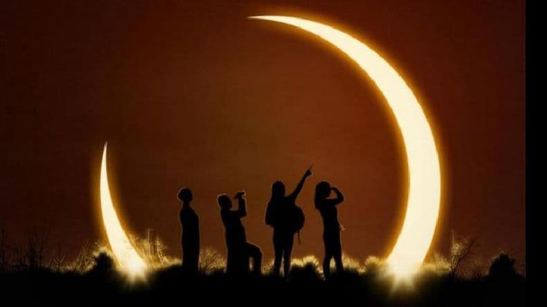 Hoy se podrá observar el eclipse de sol desde el Aeroclub Pergamino