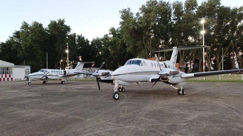 Tres aviones aterrizaron en nuestra ciudad para desarrollar un gran operativo de ablación de órganos