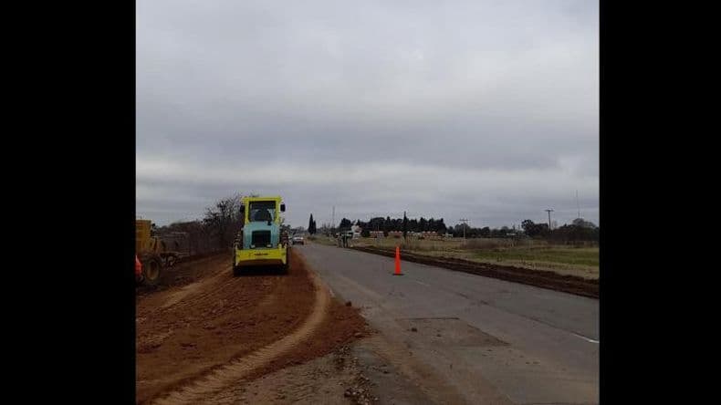 Iniciaron la repavimentación de la ruta Nº 32 entre Salto y Arroyo Dulce