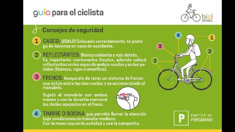 Ultimos detalles para inaugurar las bicisendas en el sector norte