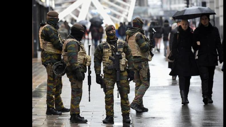 Bruselas en alerta máxima por la amenaza de atentados