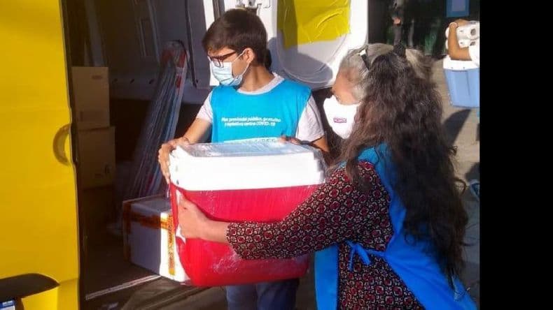 Vacunación contra coronavirus: Pergamino recibió más dosis
