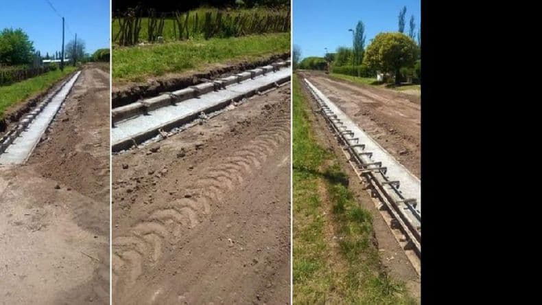 Más barrios beneficiados con obras de cordón cuneta y pavimentos