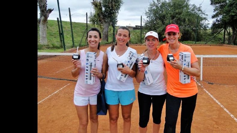 Acuña y Villata ganaron el torneo de dobles en la Celp