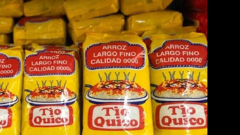 Retiran del mercado el arroz largo fino calidad 0000 marca "Tío Quico"