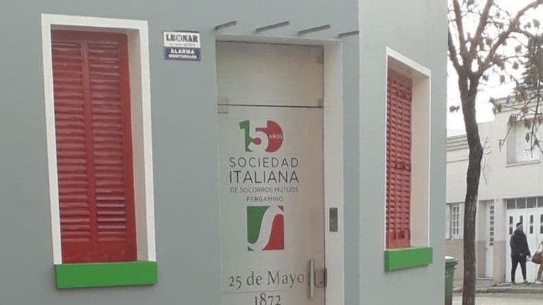 La Sociedad Italiana Fuerzas Mutuas de Pergamino celebra sus 150 años