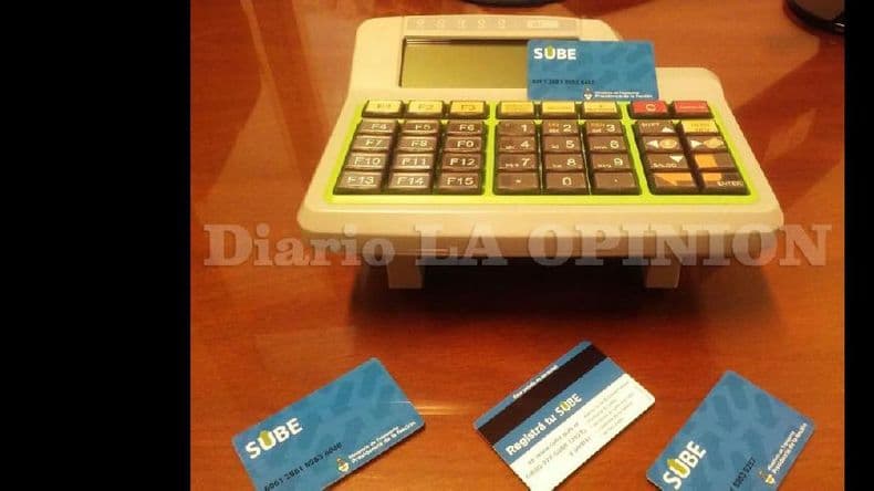 Sube: el Municipio recibió las máquinas que se instalarán en los colectivos