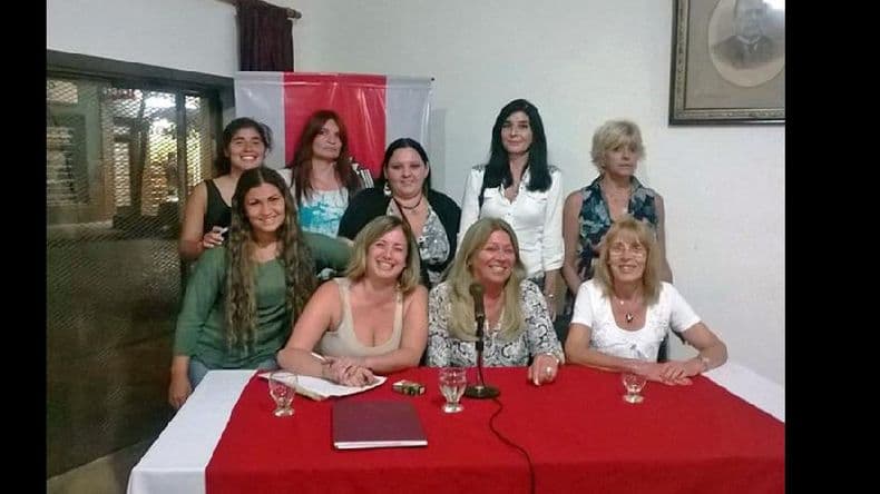 Las mujeres radicales conformaron su espacio dentro del Comité de Distrito