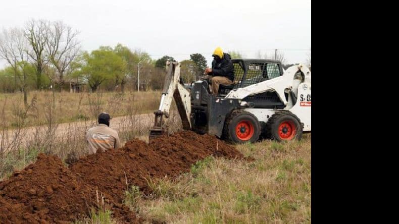 Empezaron los trabajos para llevar el agua potable a la Villa San José, en Rancagua