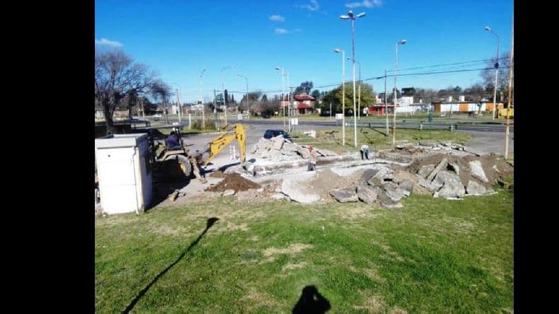 Realizan reparaciones en las dársenas de la Terminal de Ómnibus
