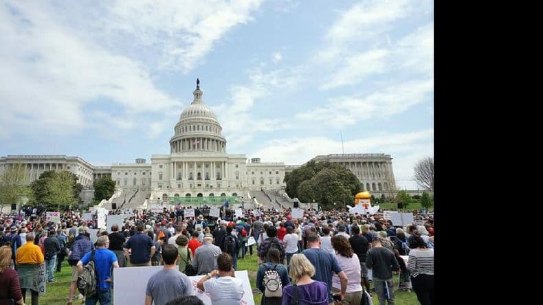 Protestas en EE. UU. para que Trump publique su declaración de impuestos