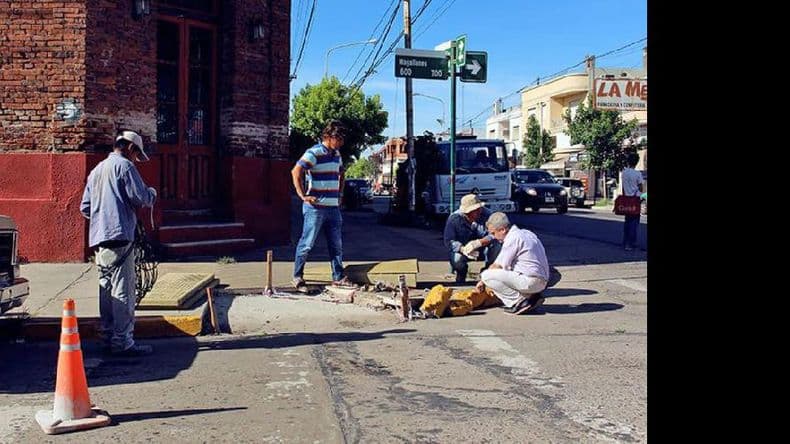 Instalarán nuevas rampas para personas discapacitadas en avenida Juan B. Justo