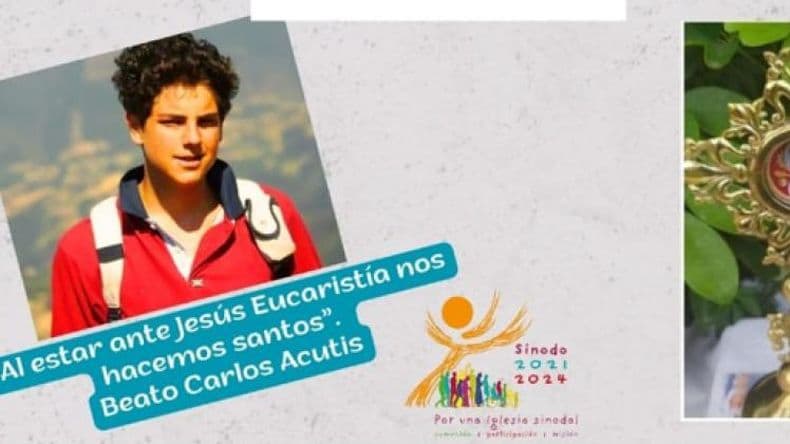 La reliquia de Carlo Acutis continúa de recorrida por Pergamino