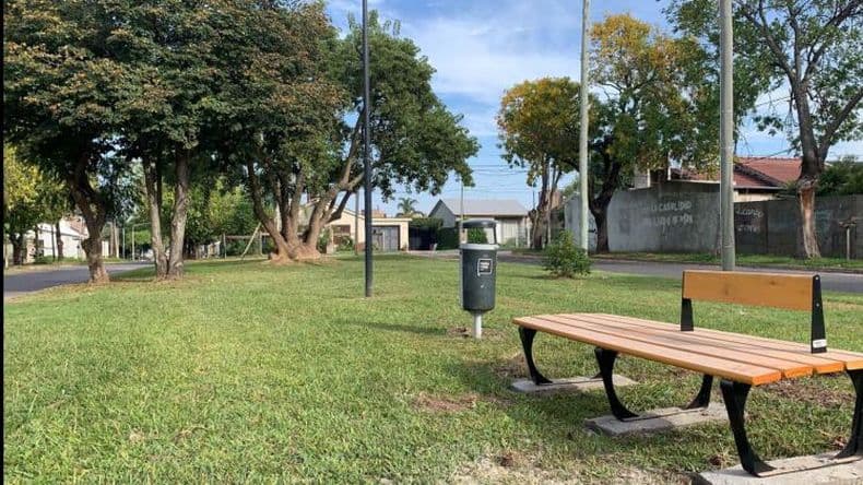 Los espacios públicos de los barrios continúan recibiendo mejoras