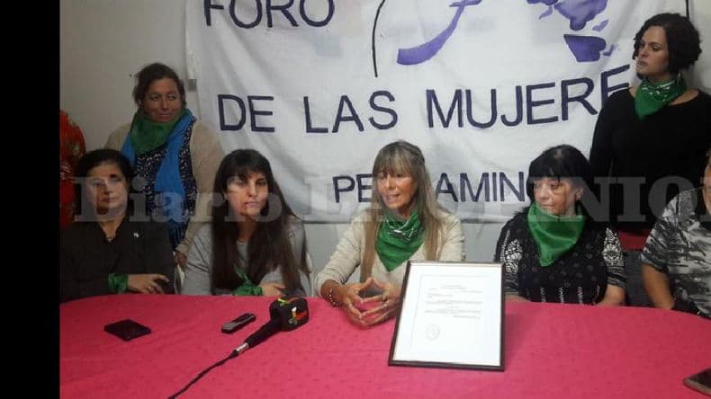 El Foro de las Mujeres, reconocido por la Cámara de Diputados provincial