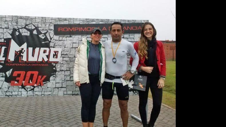 Marcelo Banegas séptimo en los 30K de El Muro en Funes