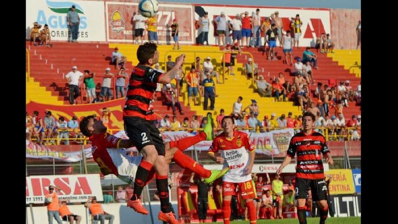 Douglas regresó con un punto de su visita a Boca Unidos de Corrientes