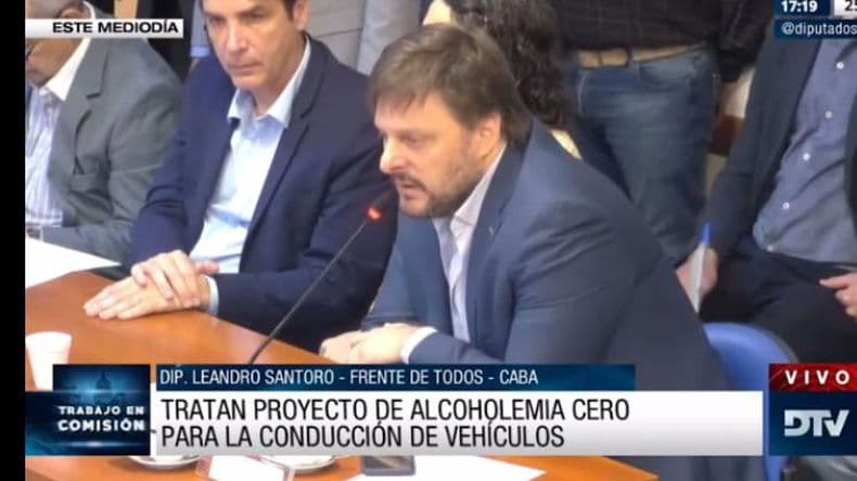 Diputados: dictamen de mayoría al proyecto de alcohol cero al volante