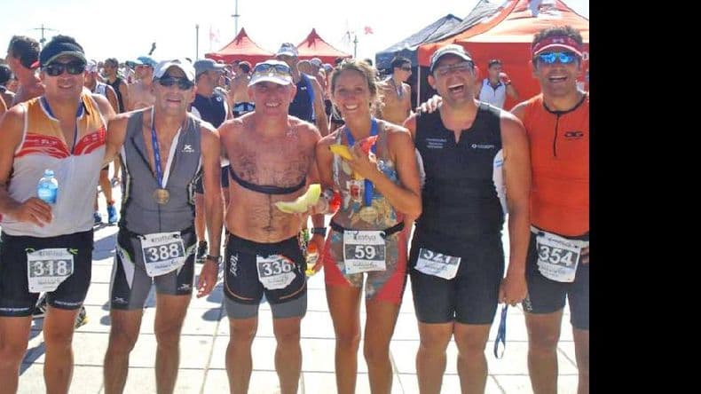 Ocho pergaminenses en el Triatlón de Mar del Plata