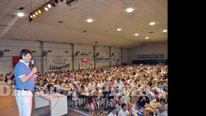 Bormioli cerró el año con una cena con la militancia