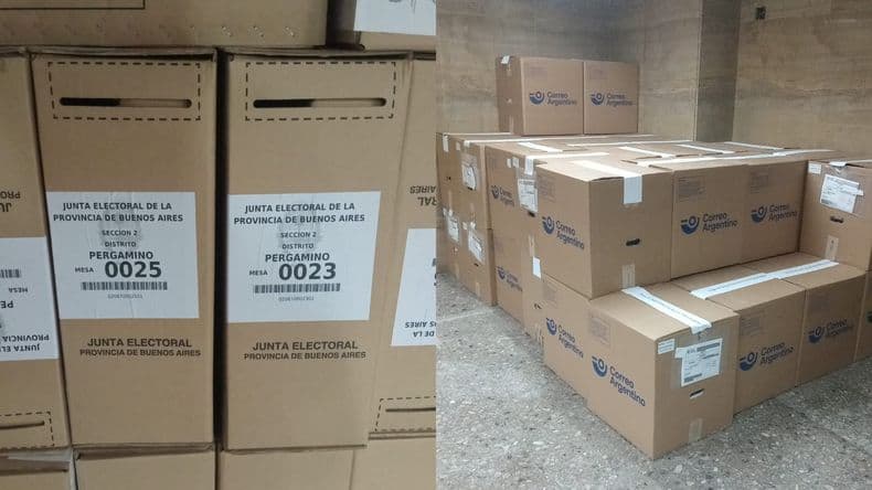 Las urnas para las elecciones del 7 de Septiembre ya están en Pergamino
