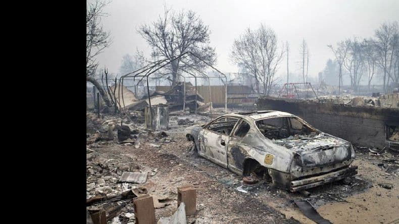 Se duplica la superficie que arde en Canadá