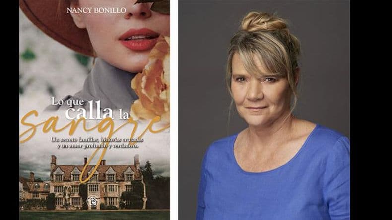 Nancy Bonillo presentará su primera novela histórica "Lo que calla la sangre"