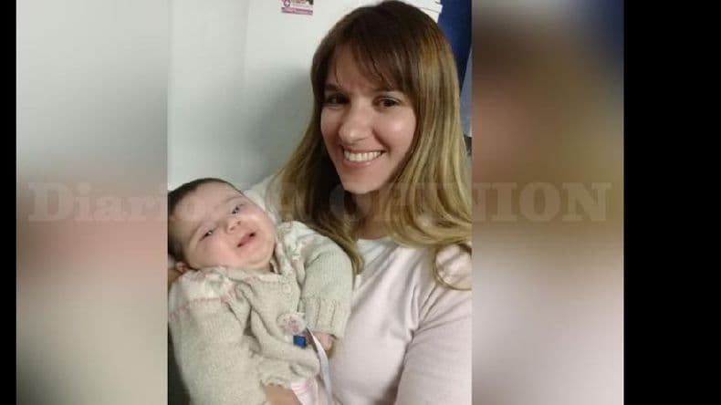 Olivia recibió la primera dosis de Spinraza para tratar su cuadro de Atrofia Muscular Espinal