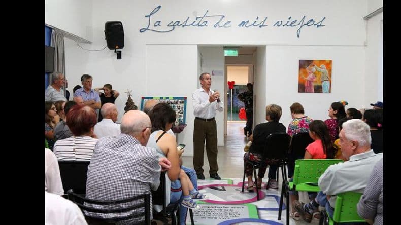 Con alegría despidieron el año en el Centro de Día de la Tercera Edad