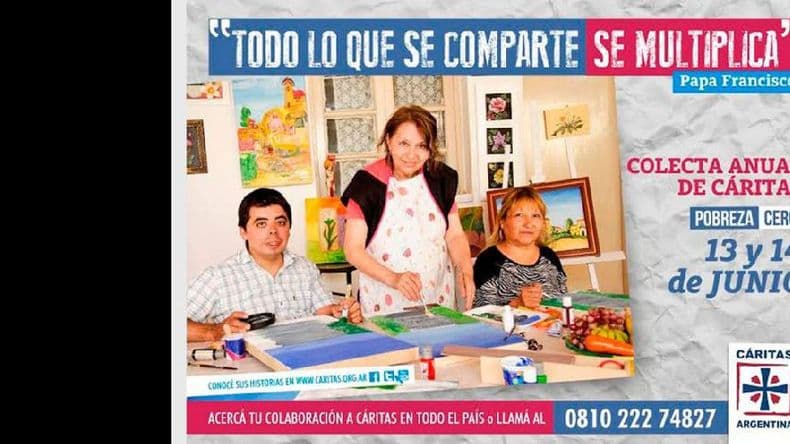 Hoy y mañana será la Colecta anual de Cáritas