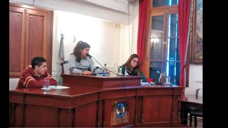 Concretaron en el HCD una nueva sesión del Parlamento Estudiantil