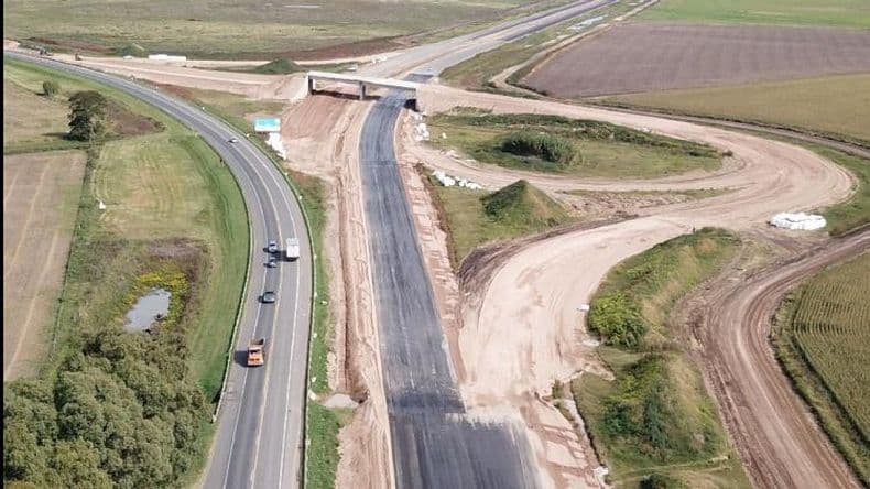 Avanzan los tres tramos que faltan para terminar la autopista Nº 7 desde Luján a Junín