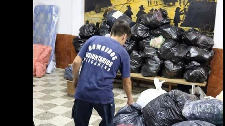 Exitosas campañas solidarias para ayudar a los inundados de Chaco