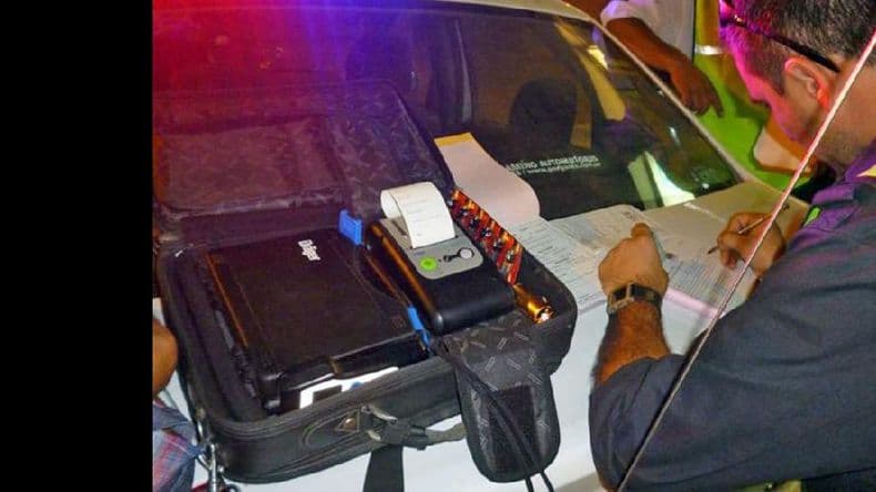 Un fin de semana largo con muchos casos de alcoholemia en las calles de Pergamino