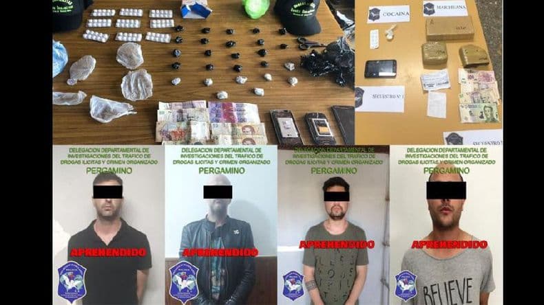 Cuatro detenidos por comercio de drogas tras un secuestro millonario