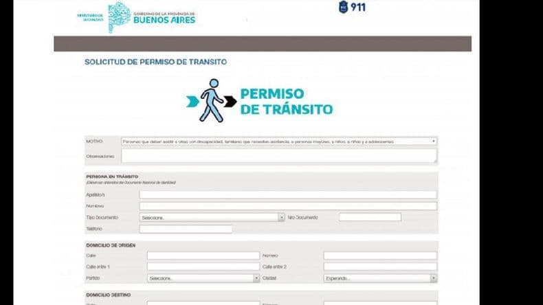 Está operativa la función para solicitar el Permiso de Tránsito para Ciudadanos