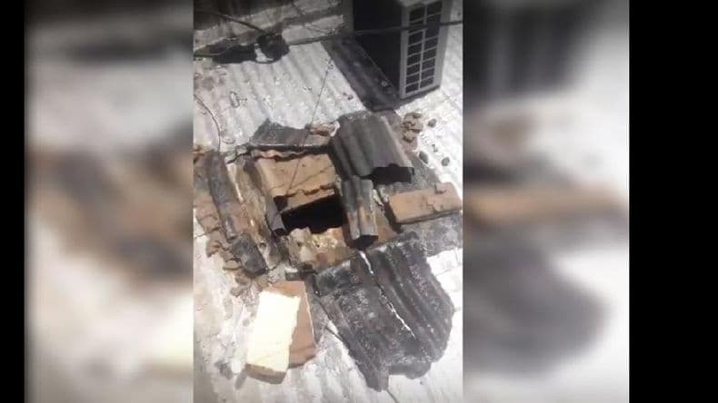 Robaron en un comercio tras hacer un boquete en el techo