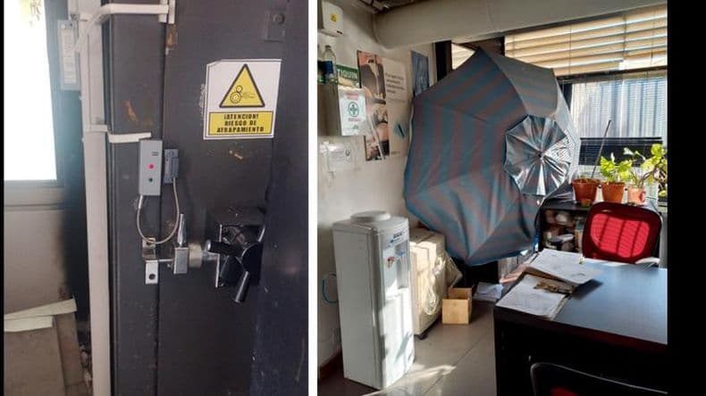 Fueron a robar un Banco y se les quemaron los papeles
