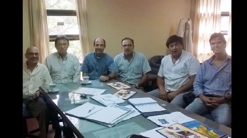Autoridades del Hospital San José despidieron al padre Javier Fortunato