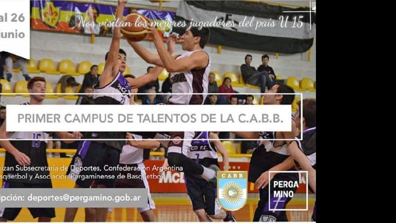 Basquetbol: “Campus de Talentos” en Pergamino
