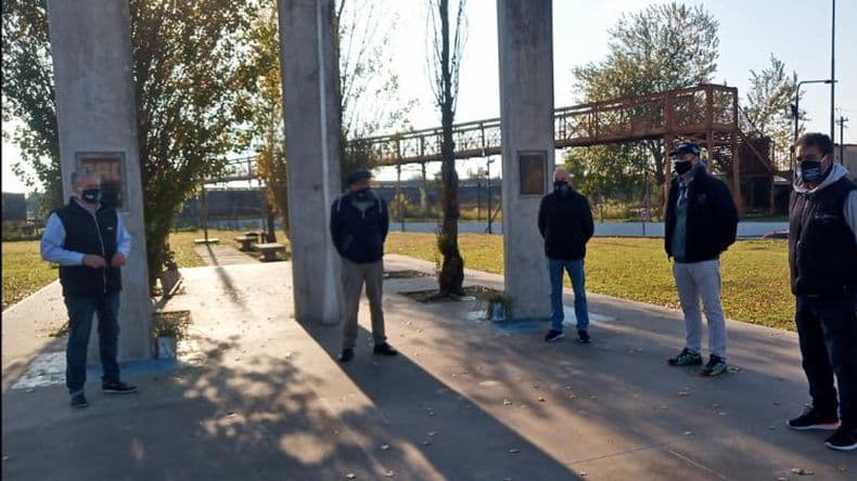En la figura de Patrone recordaron a los caídos en Malvinas