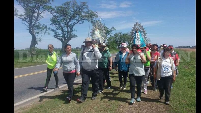 Demostración de fe: este domingo parten los peregrinos a Luján