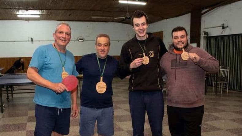 El Club Unión fue sede del Primer Torneo "Amigos del Ping Pong"