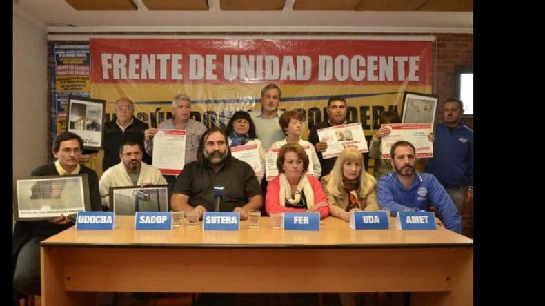 Los docentes anunciaron para hoy una jornada de protesta pero "sin paro"