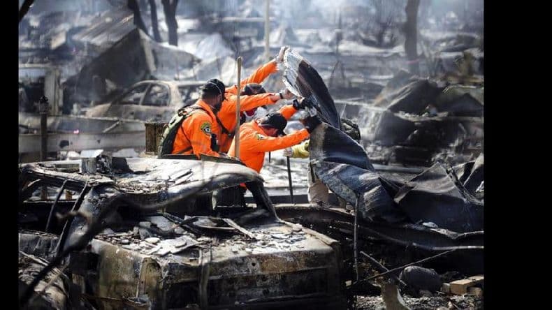 Los incendios en California suman 32 fallecidos