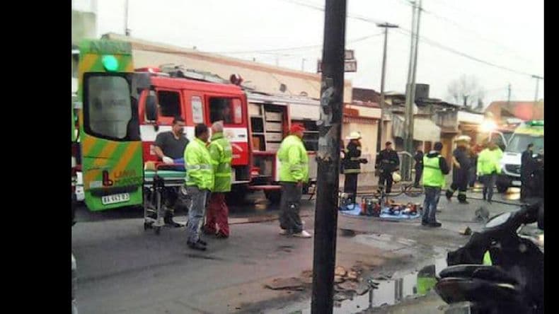 Derrumbe en una casa de Lanús: una mujer fallecida