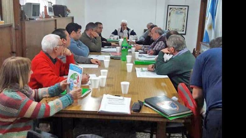 Reunión de jefes y directivos de Bomberos Voluntarios de la provincia en Pergamino