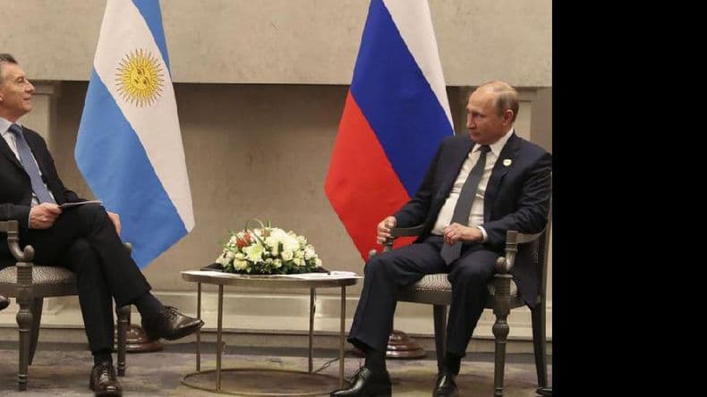 Macri y Putin acordaron profundizar la cooperación bilateral y el comercio