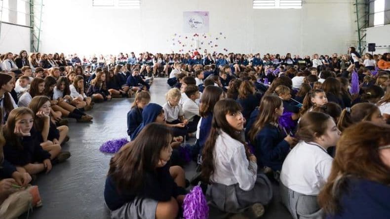Este jueves se realizó el acto por los 100 años de presencia Marista en Pergamino