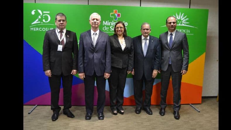 Jorge Lemus analizó con sus pares del Mercosur estrategias contra epidemias